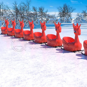 Traîneau de ski d'hiver personnalisé en PE pour sports d'hiver, à vendre - Product Image 1