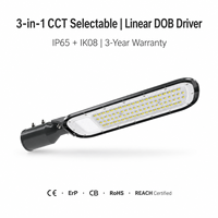 Luminaire LED CCT sélectionnable pour zone, 50W 100W 150W 200W, étanche IP65, montage sur poteau/entrée latérale/mural, 100LM/W, en aluminium moulé sous pression