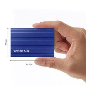 Hard Drive Eksternal Aluminium Alloy 1TB 2TB USB 3.1 SSD Portabel untuk Penyimpanan Laptop PC - Product Image 2
