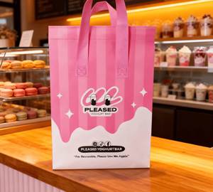 Miles Eco-friendly Shopping Bags Non Woven Glitter Film Cooler Bag Non Woven Ultrasonic Takeaway Bag - Product Image 2