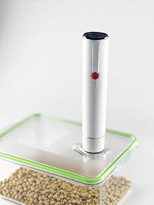 Aferidor automático do vácuo, aferidor portátil do vácuo, usado para a preservação fresca dos alimentos, carcaça do ABS, -50 kpa - Product Image 2