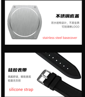 Nouvelle montre à quartz ronde pour couple, bracelet en silicone tendance, douze couleurs différentes, étanche et luminescente, vente en gros