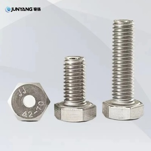 Tornillo hexagonal de acero inoxidable galvanizado M10 de la marca JUNYANG, el mejor de fábrica, para puertas de contenedores, venta de piezas y accesorios de alta calidad - Product Image 2
