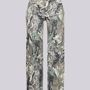 Pantalones Vaqueros Anchos de Camuflaje de Doble Capa Personalizados para Mujer, Estilo Jogger, de Mezclilla Pesada, con Estampado Real Tree - Product Image 3