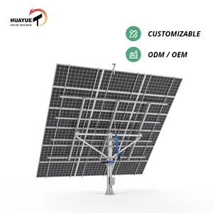 10kw HYS-18PV-144-LSD super baixo preço rastreador solar controlador dual axis rastreador solar rastreador solar mount