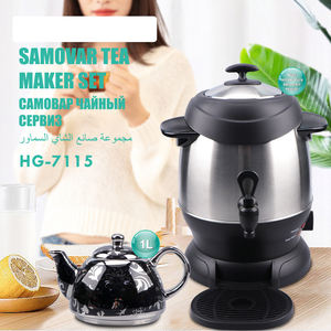 Set di teiera popolare 6L elettrico turco teiera in acciaio inossidabile bollitore elettrico <span class=keywords><strong>russo</strong></span> <span class=keywords><strong>Samovar</strong></span> con riscaldamento - Product Image 3