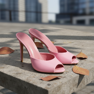Sandali <span class=keywords><strong>di</strong></span> Lusso Moda Europea e Americana 2026, <span class=keywords><strong>Scarpe</strong></span> <span class=keywords><strong>con</strong></span> <span class=keywords><strong>Tacco</strong></span> a Spillo e Punta Aperta, Taglie Grandi per Donna, Estate - Product Image 4