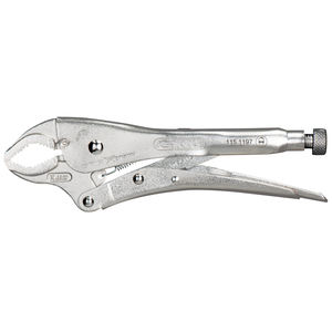 GRIPfix Xtreme 9\" Carbon Steel Locking Pliers <b>Long</b> Nose <b>Clamp</b> for DIY & Industrial Use Metric Measurement System Plastic Handle - Product Image 1