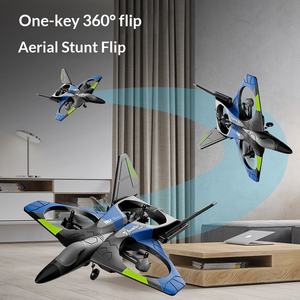 Nuevo V27, Avión <span class=keywords><strong>de</strong></span> Ala Fija <span class=keywords><strong>de</strong></span> <span class=keywords><strong>Combate</strong></span> <span class=keywords><strong>de</strong></span> Gran Tamaño para Uso en Interiores, Planeador con Cámara <span class=keywords><strong>de</strong></span> Video FHD <span class=keywords><strong>de</strong></span> 1080p, Juguete Volador sin Ensamblar - Product Image 2