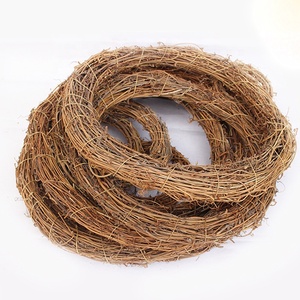 10 couronnes en rotin <span class=keywords><strong>de</strong></span> vignes naturelles, anneaux en osier séchée, pour noël, pour fête, vente en gros - Product Image 4