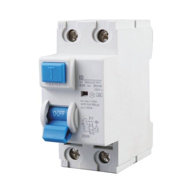 2 Pole Earth Leakage Circuit Breaker,16 Amp Rccb Circuit Breaker,rcbo Circuit Breaker