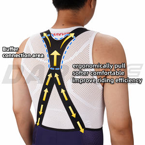Darevie Bib Bersepeda Kustom, Bib Bersepeda Kustom dengan Bantalan 3D Tren Populer Desain Baru 2 Kantong - Product Image 5
