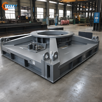 Plataforma Base Transportadora Soldada de Grado Alimenticio con Acabado Pulido SS304/316L, Cumple con ISO 9001 para Líneas de Procesamiento de Alimentos