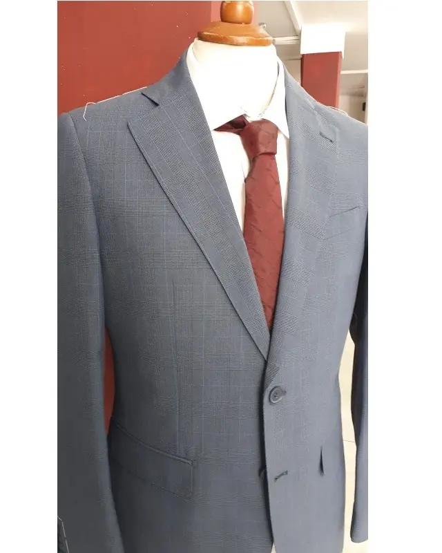 Men's suits stock - classic, business, fashion for young men, winter and summer.