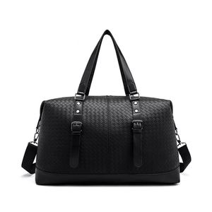 Bolsa de Viaje Deportiva Unisex Personalizable con Logotipo, de Cuero PU, con Cierre, Resistente al Agua, con Patrón Geométrico, Organizador para Gimnasio - Product Image 2