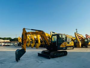 ¡OFERTA ESPECIAL! Miniexcavadora HYUNDAI 60VS Usada Original con Motor Diésel Yanmar, Modelo 2022, Sistema Hidráulico, Máquina Compacta Lista para Trabajar - Product Image 4