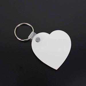 Wholesale Sublimation <b>Key</b> Ring Heat Transfer <b>Key</b> <b>Chain</b> DIY Printing Sublimation Blank MDF Wood Keychains - Product Image 5