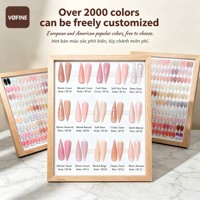 Poudre acrylique pour ongles VO Custom 720g, poudre acrylique onctueuse pour ongles, lot en vrac, poudre acrylique transparente, rose, vente en gros OEM