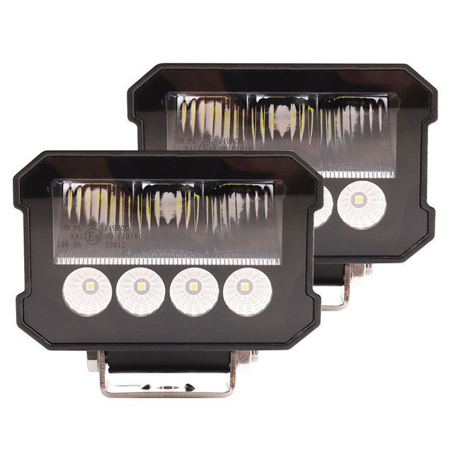 LED Working Lights 4.5 Inch Off Road Light Bar Car Truck Mini Led Work Light Bar for Trucks Motorcycles Suv