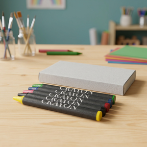 Ensemble de 6 crayons de cire en plastique mignons de couleurs pastel Ayo, modèle 106171-1 - Product Image 3