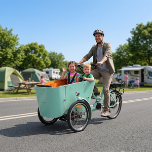 <span class=keywords><strong>Vélo</strong></span> cargo <span class=keywords><strong>électrique</strong></span> familial à 3 roues, normes européennes, Trike 250w 500w, Bakfiet, <span class=keywords><strong>remorque</strong></span>, <span class=keywords><strong>vélo</strong></span> cargo <span class=keywords><strong>électrique</strong></span> pour livraison de courses/enfants - Product Image 1