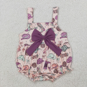 RTS - Ropa de Verano para Bebés Niñas, Mono sin Mangas con Lazos - Product Image 3