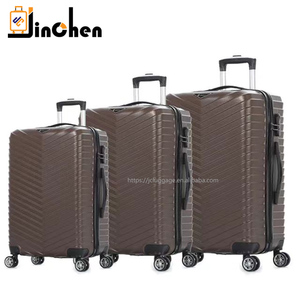 Vendita calda di alta qualità 14 16 20 24 28 pollici ABS PC materiale Hardside Spinner ruote valigie in 4 <span class=keywords><strong>colori</strong></span> per i viaggi - Product Image 3