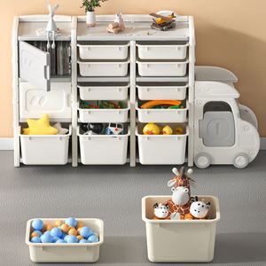 Organisateurs de jouets multicouches domestiques et <span class=keywords><strong>casier</strong></span> de rangement armoire à jouets armoire de Classification Rack armoire de rangement de jouets - Product Image 2