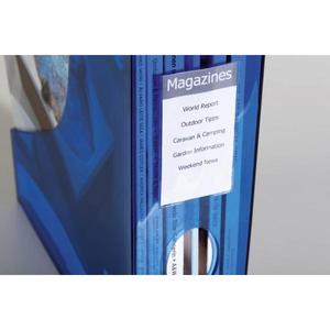 Pocketfix DURABLE - 8022-19®Enveloppe adhésive 74x43mm (multipack)-EAN 4005546806839 ORGANISATION ET PRODUITS DE DÉPÔT - Product Image 2