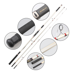 Caña de Pescar Surfcasting con Punta Híbrida de Carbono de 100-200g, Extra Sensible, Detección Ligera de Picaduras para Pescar Pescado Bream - Product Image 2