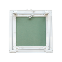 Panneau d'accès décoratif pour plafond en aluminium et plaque de plâtre