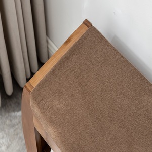 <b>Bamboo</b> Entryway Shoe Bench 80-100 Cm Freestanding Shoe Rack With Seat Minimalist Design For Home Use - Product Image 3