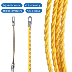 <span class=keywords><strong>Tire</strong></span>-câble électrique robuste en polyester écologique, tressé 3 brins, type 'Fish Tape', avec poignée de préhension pour câbles (type 'Chinese Finger') - Product Image 3