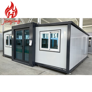 Sang trọng 2-5 phòng ngủ prefab biệt thự 40ft 20ft xách tay di động Tiny nhà tiền chế có thể gập lại mở rộng container dự án văn phòng - Product Image 1