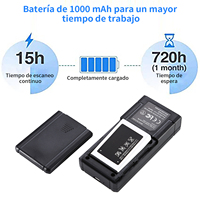 Lecteur de codes-barres sans fil portable 1D Eyoyo EY-2877L 3 en 1, mini, Bluetooth, câble USB, pour Android, IOS, Mac, Windows