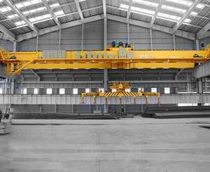 High-Capacity Double Beam Electromagnetic Suction Cup <b>Bridge</b> <b>Crane</b> Equipped with Engine Motor and Bearing Core Components - Product Image 4