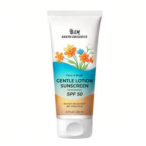 <b>Kids</b> Gentle Lotion Sunscreen SPF 50 Antioxidants Sunscreen For <b>Kids</b> Oil Free - Product Image 1