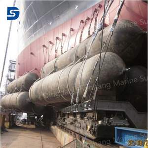 Airbag di lancio della nave galleggiante pontone in gomma naturale - Product Image 6