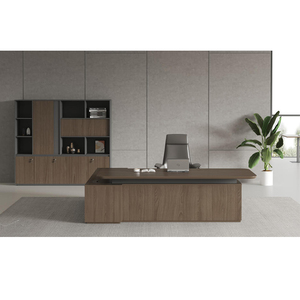 Escritorio Ejecutivo Modular de Lujo de Alta Gama, Ajustable, de Madera Sólida, Diseño Ecológico, Construcción Duradera, Ergonómico y Moderno para Oficina - Product Image 2