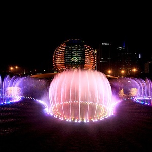 Fontaine de sol musicale et dansante à écran d'eau personnalisé, résistante au feu, <span class=keywords><strong>en</strong></span> pierre, durable, écologique, pour usage commercial extérieur – Meilleures ventes - Product Image 3