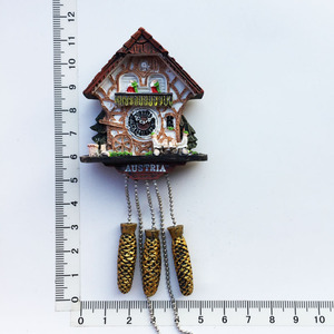 Imán <span class=keywords><strong>de</strong></span> nevera <span class=keywords><strong>de</strong></span> resina, <span class=keywords><strong>reloj</strong></span> <span class=keywords><strong>de</strong></span> cuco, imán <span class=keywords><strong>de</strong></span> nevera <span class=keywords><strong>de</strong></span> Alemania, recuerdo - Product Image 6