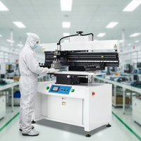 Imprimante de pâte à souder professionnelle KAYO-5088L, imprimante de pochoirs haute précision, machine d'impression semi-automatique de circuits imprimés pour ligne SMT