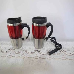 Vaso de viaje moderno de acero inoxidable de 16 oz con tapa y cargador para coche TD-1010 - Product Image 6