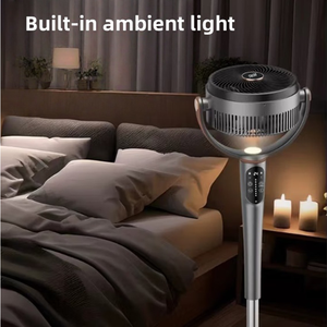 24-Tốc Độ Điều Khiển Từ Xa Đứng <span class=keywords><strong>Fan</strong></span> Làm Mát Không Khí 3D Hướng Mạnh Mẽ Gió DC Biến Tần Số Động Cơ Không Khí Lưu Thông <span class=keywords><strong>Fan</strong></span> Hâm Mộ - Product Image 4