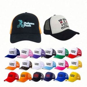 Gorra de Camionero de Goma Ecológica con Serigrafía, Precio de Fábrica, Regalos Promocionales Personalizados para Eventos Deportivos - Product Image 1