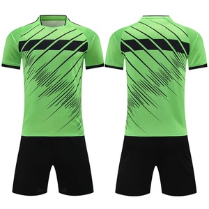 Kustom pakaian olahraga sepak bola pria kaus sepak bola lengan pendek baju sepak bola sublimasi desain pakaian tinggi baju olahraga sepak bola - Product Image 3