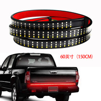 JINXIN Bande lumineuse LED pour hayon de camion de 60 pouces, frein de recul, clignotant de voiture, feux de jour à LED