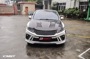 Cmst ฝาครอบคาร์บอนไฟเบอร์ระบายอากาศสำหรับ <span class=keywords><strong>FR4</strong></span>ฮอนด้าหยก FR5 2013-2020อะไหล่ฝาครอบฝากระโปรงด้านหน้า - Product Image 2