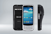 Chainway C75 PDA Portátil de 5.2 Pulgadas con Diseño Robusto, Escáner de Código de Barras de Mano, Impresora Integrada, Lector RFID, Imprime Etiquetas, Android