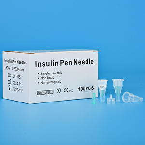 獣医用インスリンペンニードル 32G4MM 個別包装 0.23*6mm 動物用ワクチン注射用 CEマーク付き - Product Image 2
